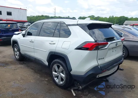 2019 Toyota Rav4 Hybrid Limited из США, поврежденный, VIN 2T3DWRFV5KW020122